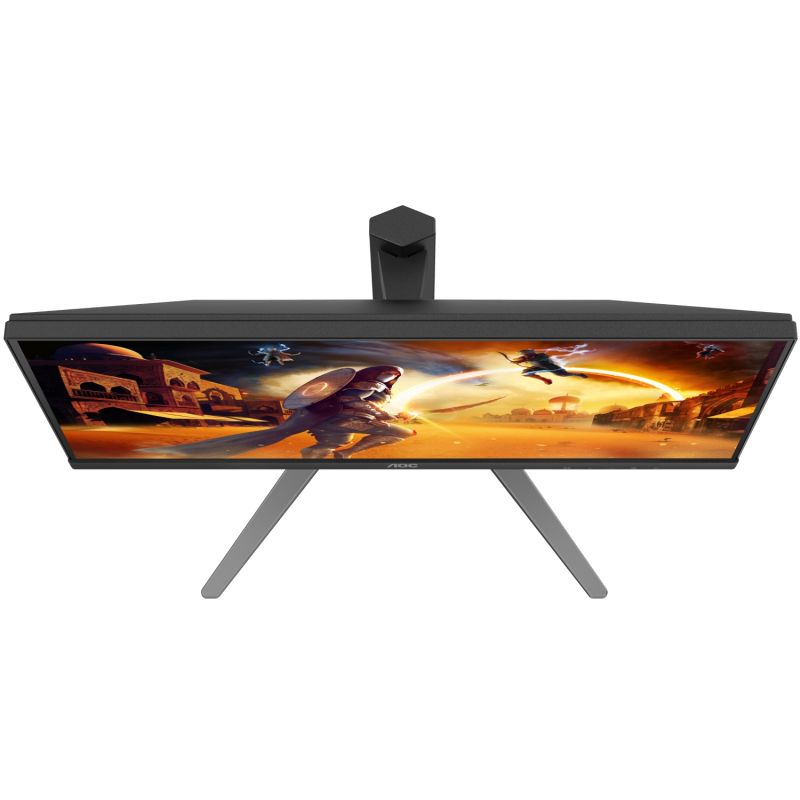 TFT 27" AOC 27G4HA, Fast IPS, 200Гц, 2хHDMI, DP, HAS, Pivot, кол., чорно-червоний (27G4HA)
