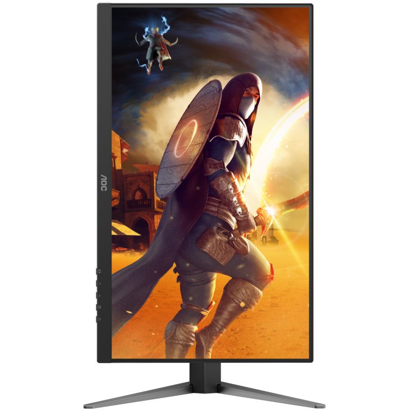 TFT 27" AOC 27G4HA, Fast IPS, 200Гц, 2хHDMI, DP, HAS, Pivot, кол., чорно-червоний (27G4HA)