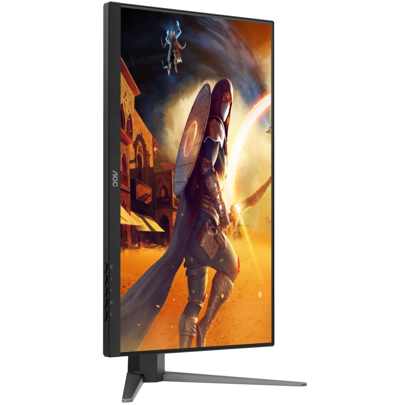 TFT 27" AOC 27G4HA, Fast IPS, 200Гц, 2хHDMI, DP, HAS, Pivot, кол., чорно-червоний (27G4HA)