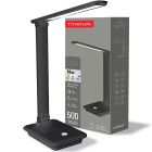 LED лампа настільна TITANUM  TLTF-009B 10W 3000-6500K 220V (25906)
