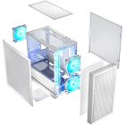 Корпус LogicConcept DART PRO ARGB MINI WHITE MESH fans 3x120mm без БЖ mATX (AM-DART-PRO-ARGB-20)