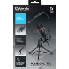 Ігровий стрім мікрофон Defender Forte GMC 300 USB, 1.5 м (64631)