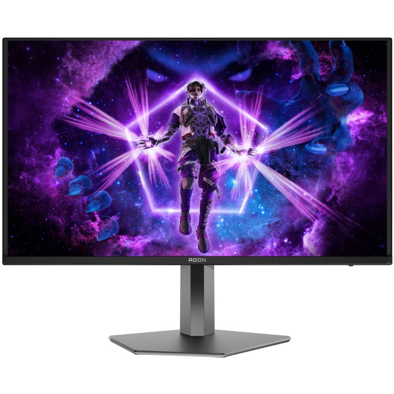 TFT 31.5" AOC AG326UD, QD-OLED, UHD 4K, 165hz, 0,03мс, HDMIx2, DP, USB-hub, HAS, Pivot,колю.,чорний (AG326UD)