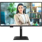 TFT 27" AOC Q27P4U, QHD, IPS, 120Hz, 2xHDMI, DP, USB-hub, HAS, Pivot, колонки, чорний (Q27P4U)