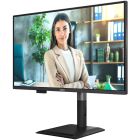 TFT 27" AOC Q27P4U, QHD, IPS, 120Hz, 2xHDMI, DP, USB-hub, HAS, Pivot, колонки, чорний (Q27P4U)