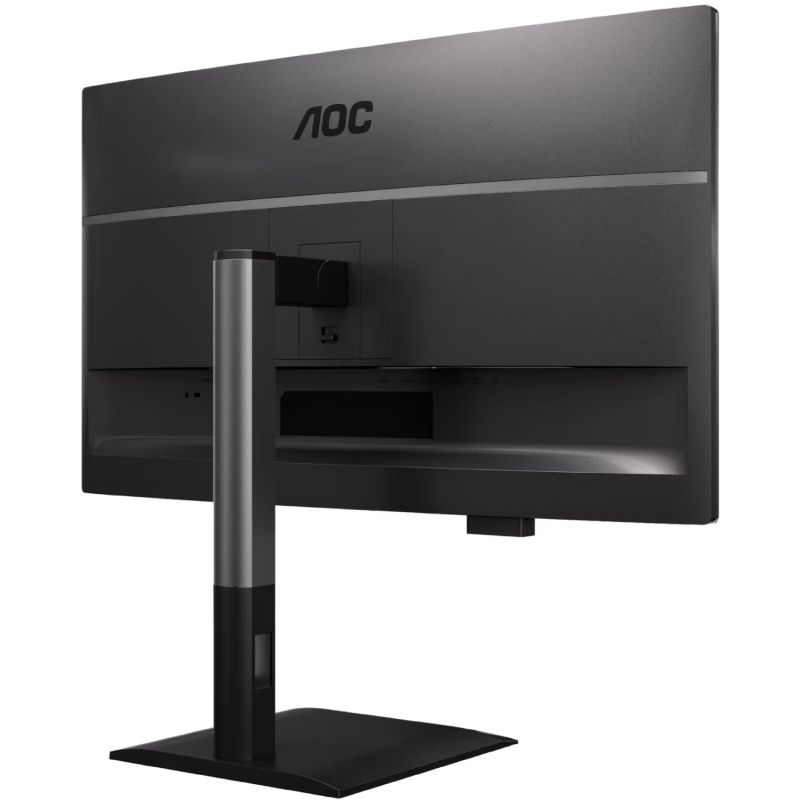 TFT 27" AOC Q27P4U, QHD, IPS, 120Hz, 2xHDMI, DP, USB-hub, HAS, Pivot, колонки, чорний (Q27P4U)