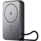 УМБ Acefast Magnetic Wireless 10000mAh 22.5W PD,QC 3.0 USB-C In/Out, QI 15W  M24 Metal Gray (6974316284871)