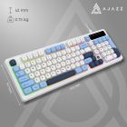 Клавиатура Ajazz AF98 Black USB-C Glacier Blue (AF98-GB)