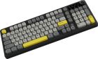 Клавіатура бездротова Ajazz AF98 Plus Black Gray Yellow (AF98-PLUS-BGY)