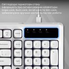 Клавиатура Ajazz AF98 Black USB-C White (AF98-W)