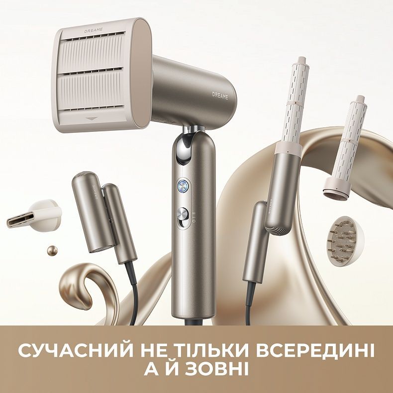 Фен Dreame Pocket Pro 5in1 Titanium (AHD51PRO_T5)