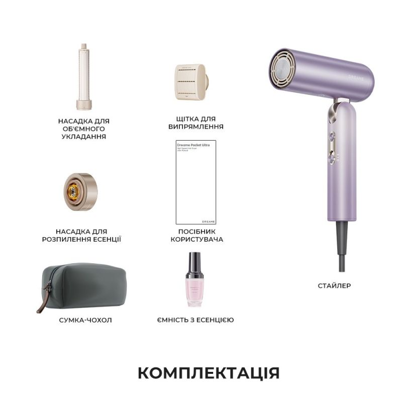 Фен Dreame Pocket Ultra Purple (AHD52-PPL)
