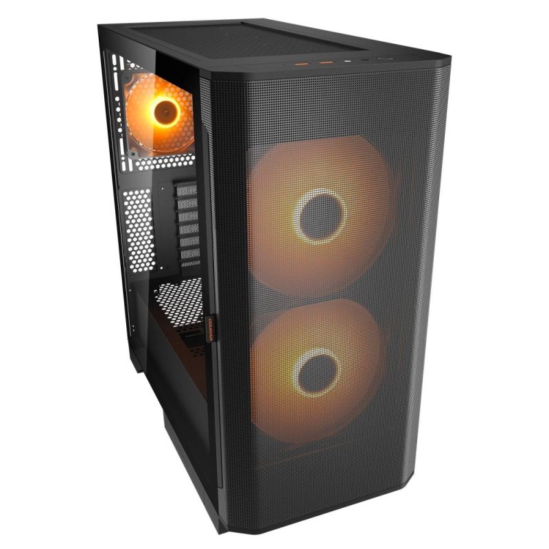 Корпус Cougar Airface Flo RGB Black (AIRFACE FLO RGB)