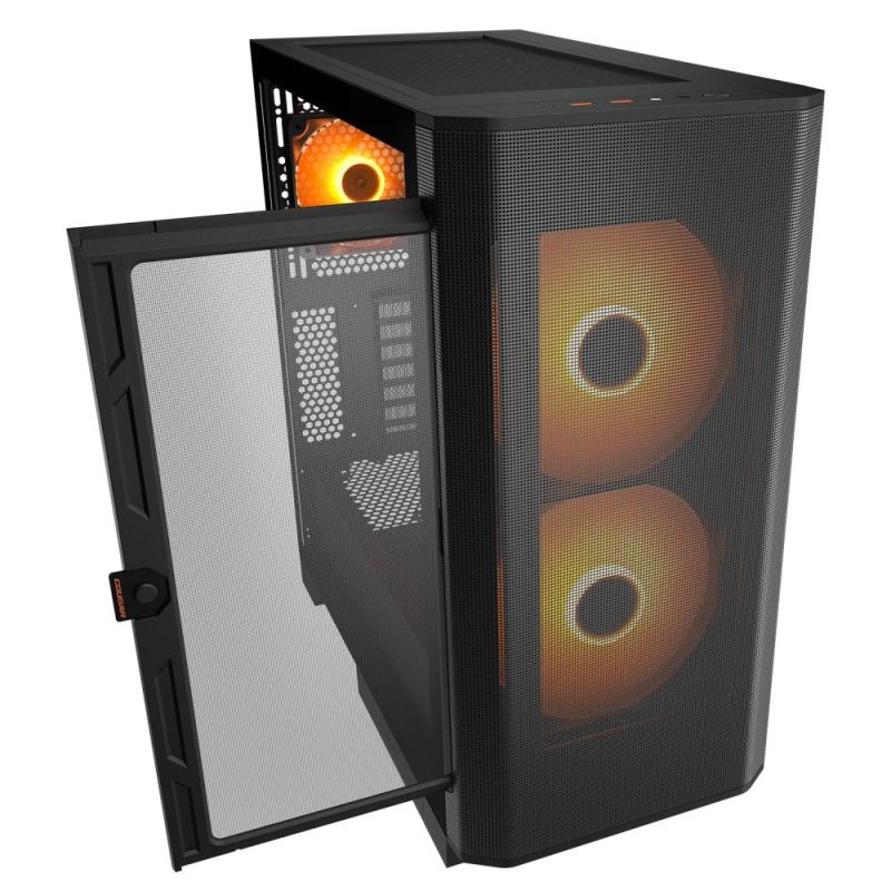 Корпус Cougar Airface Flo RGB Black (AIRFACE FLO RGB)