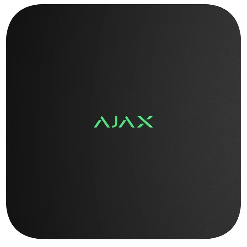 Відеореєстратор Ajax NVR DC (8ch) Black (Ajax NVR DC (8ch) black)