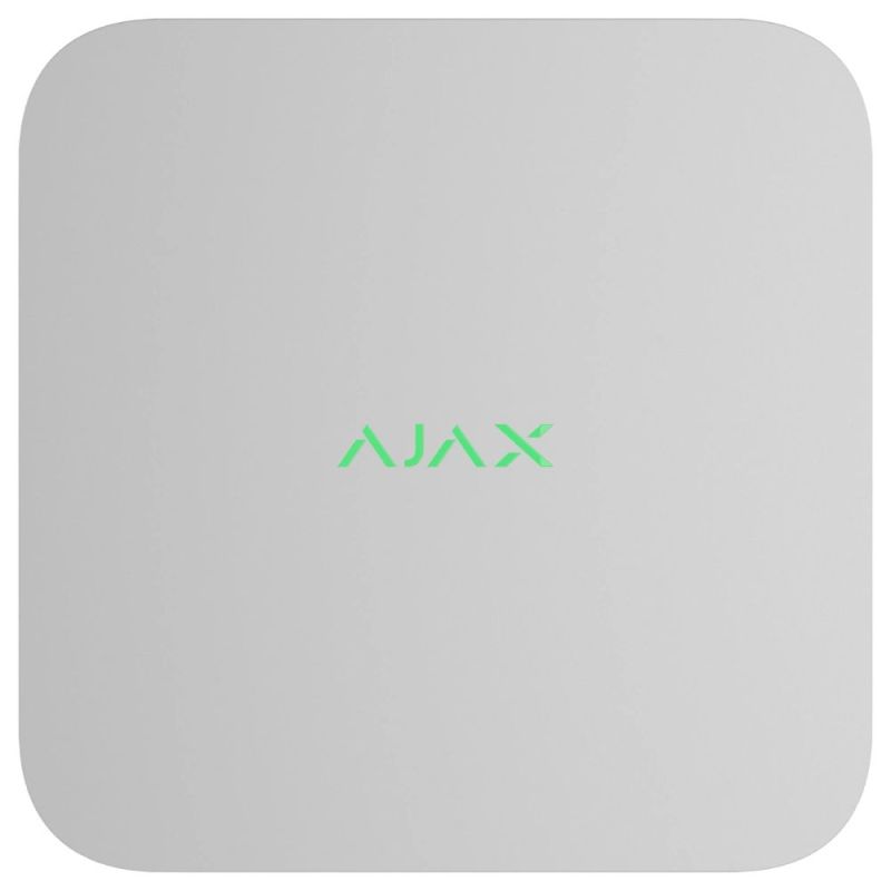Відеореєстратор Ajax NVR DC (16ch) White (Ajax NVR DC (16ch) white)
