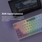 Клавіатура Ajazz AK820 Sea Salt Switch White USB-C (AK820-SS-PWB)