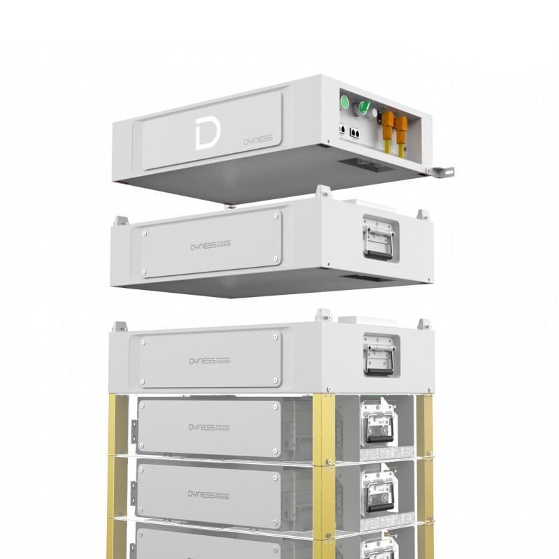 Аккумуляторная батарея модульная c подогревом Dyness Stack100 S51100 5.12KWH 51.2V 100AH (составляющая комплекта) (S51100_Heated)