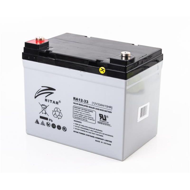 Аккумуляторная батарея Ritar 12V 33AH AGM (RA12-33)
