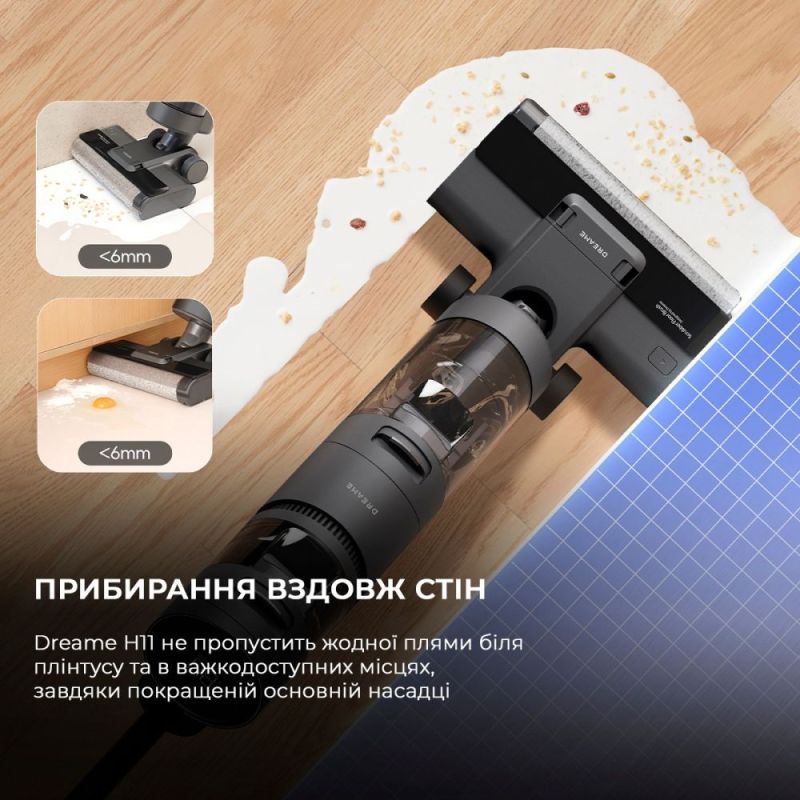 Аккумуляторный моющий пылесос Dreame Wet & Dry Vacuum Cleaner H11 Core (HHR21A)