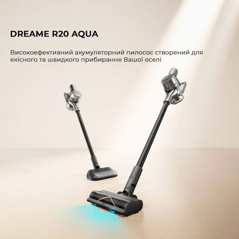 Аккумуляторный моющий пылесос Dreame R20 Aqua (VTV21A)