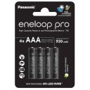 Аккумуляторы Panasonic Eneloop Pro AAA/HR03 NI-MH 930 mAh BL 4 шт  (BK-4HCDE/4CP)