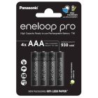 Акумулятори Panasonic Eneloop Pro AAA/HR03 NI-MH 930 mAh BL 4 шт  (BK-4HCDE/4CP)