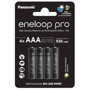 Акумулятори Panasonic Eneloop Pro AAA/HR03 NI-MH 930 mAh BL 4 шт  (BK-4HCDE/4CP)
