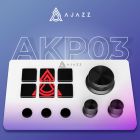 Контроллер для стриминга Ajazz AKP03E USB White (AKP03E-W)