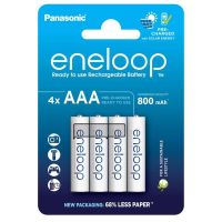 Аккумуляторы Panasonic Eneloop AAA/HR03 NI-MH 800 mAh BL 4 шт  (BK-4MCDE/4CP)