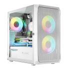 Корпус LogicConcept Portos ARGB Mini White без БП (AM-PORTOS-20-0000000-0002)