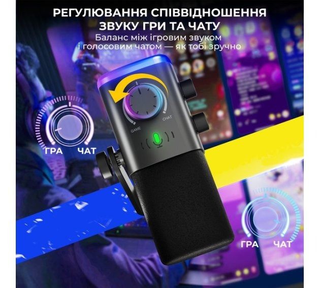 Мікрофон Fifine Black (AM9)