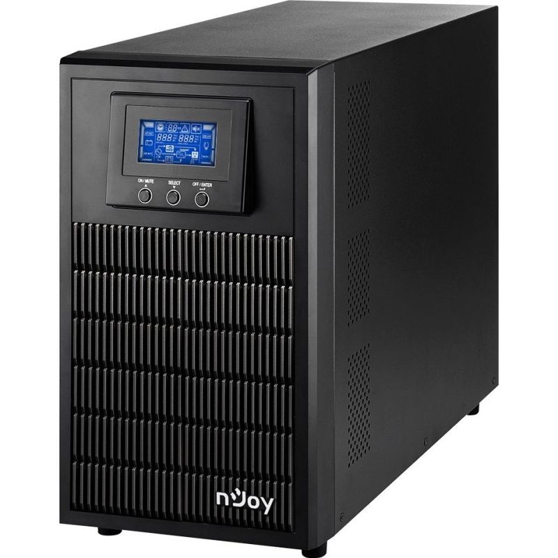 ИБП NJOY (PWUP-OL300AP-AZ01B), Online, 4 x Schuko, USB, LCD, металл (Aten Pro 3000)