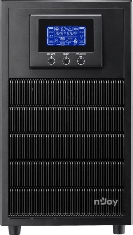 ИБП NJOY (PWUP-OL300AP-AZ01B), Online, 4 x Schuko, USB, LCD, металл (Aten Pro 3000)