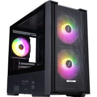 Корпус 1stPlayer Black (AU6-BK-2FA7-14-2FA7R-1FA7)
