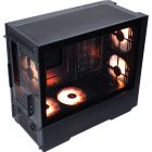 Корпус 1stPlayer Black (AU6-BK-2FA7-14-2FA7R-1FA7)