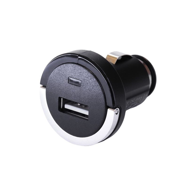 Автомобильное зарядное устройство Strax Car Charger 2.4A Single USB-A Black Bulk (4029948595757)