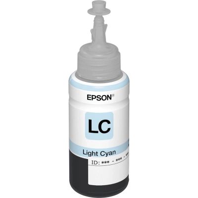 Контейнер с чернилами Epson 673 light cyan 70мл L800/1800 (C13T67354A)