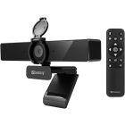 Веб-камера Sandberg 4K Webcam USB-A/USB-C connection, ENC, Remote control (134-45)