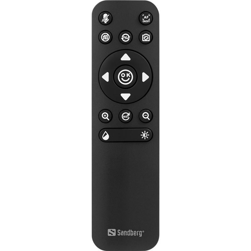 Веб-камера Sandberg 4K Webcam USB-A/USB-C connection, ENC, Remote control (134-45)