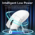 Мишка Attack Shark X11, Wireless/Bluetooth, 22000dpi. (PAW3311), 6кн., White (X11W_AS)
