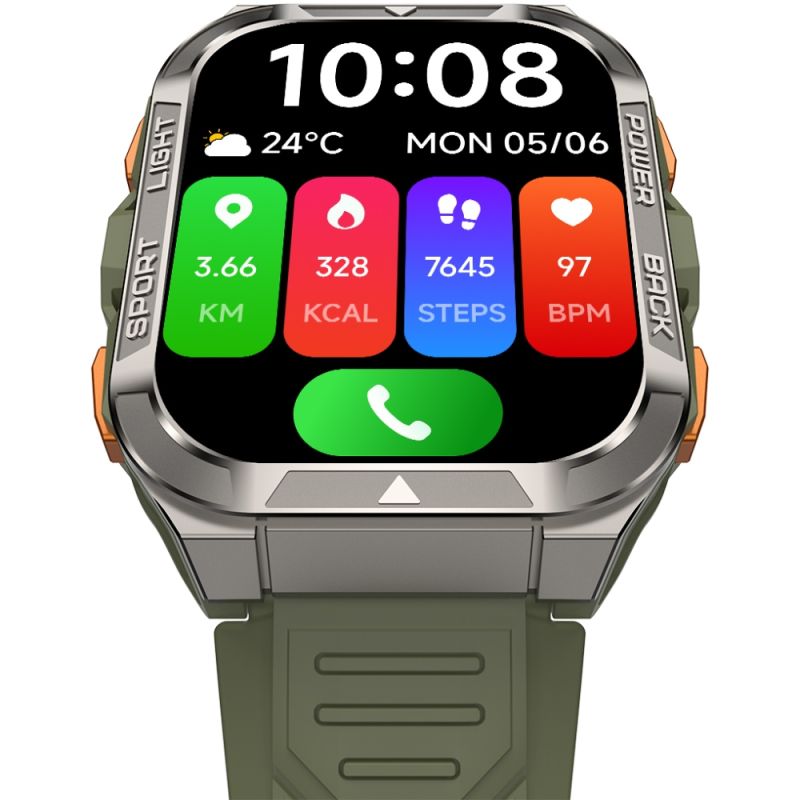 Годинник Blackview W80 Pro Green (6931548324072)
