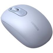 Мишка UGREEN 2.4GHz MU105, бездротова, 2400dpi., 3кн., Світло-синя (90671)