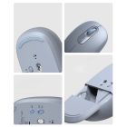 Мишка UGREEN 2.4GHz MU105, бездротова, 2400dpi., 3кн., Світло-синя (90671)