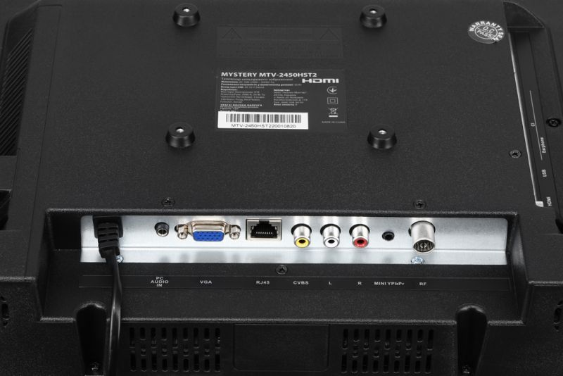 TV 24 Mystery MTV-2450HST2 HD Ready/T2/Smart TV/Android 11/USB 2.0/Wi-Fi/Black (MTV-2450HST2)