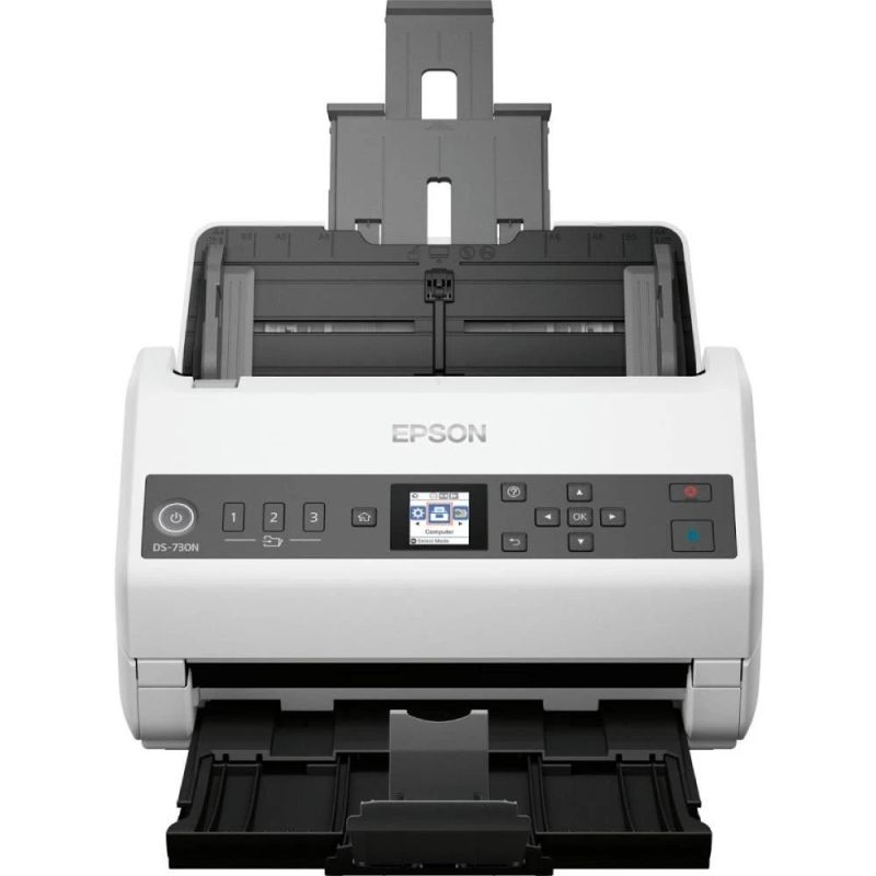 Сканер А4 Epson Workforce DS-730N (B11B259401)