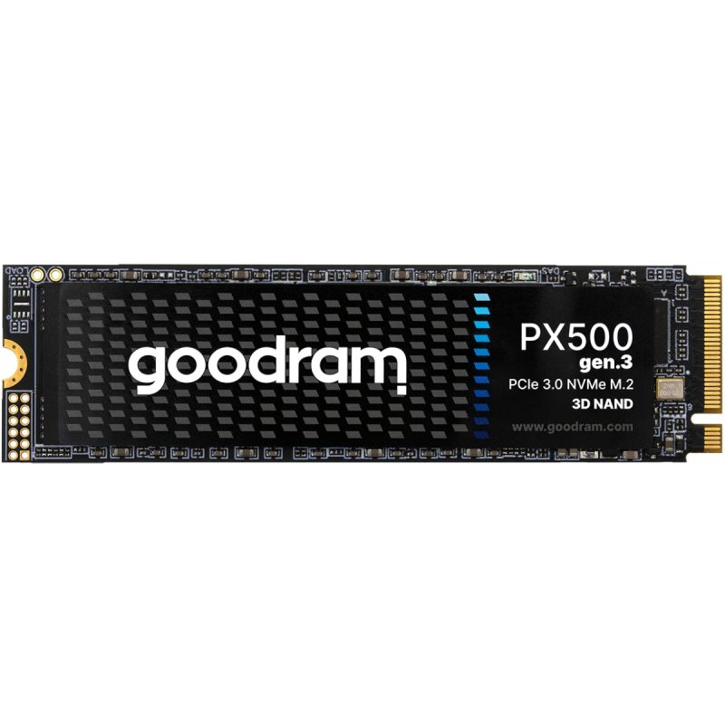 SSD 1Tb GoodRAM PX500 M.2 2280 PCIe Gen 3x4 NVMe 3D NAND, Retail (SSDPR-PX500-01T-80-G3)