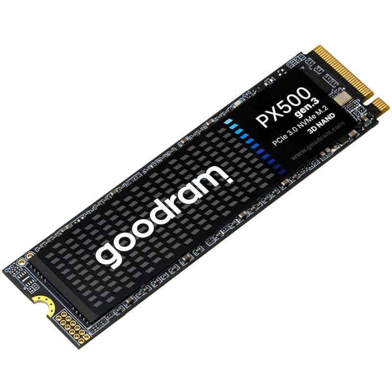 SSD 1Tb GoodRAM PX500 M.2 2280 PCIe Gen 3x4 NVMe 3D NAND, Retail (SSDPR-PX500-01T-80-G3)