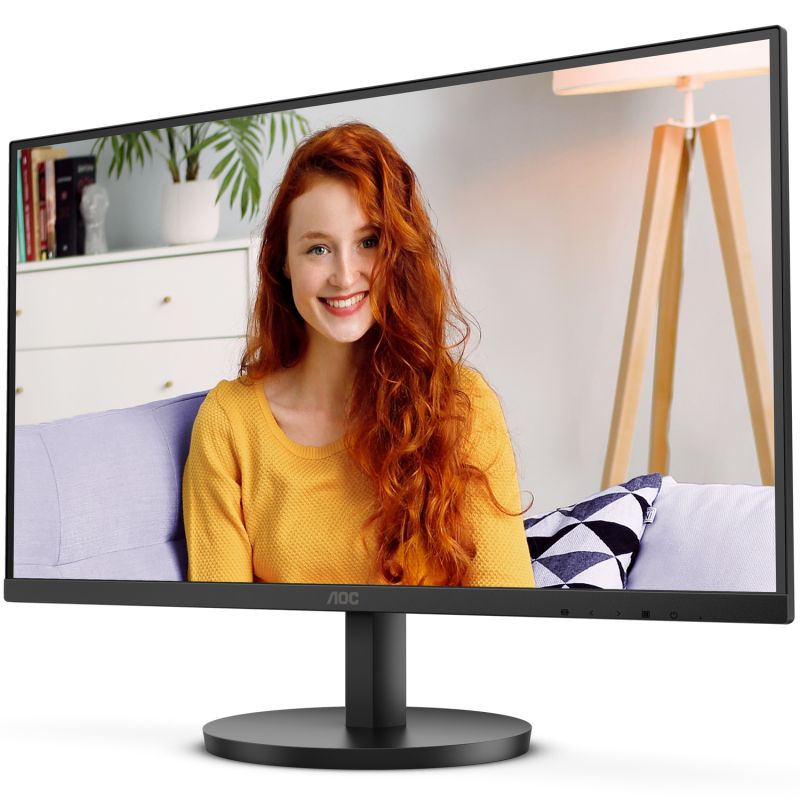 TFT 27" AOC U27B3A, IPS, 4K UHD, HDMIx2, DP, колонки, чорний (U27B3A)