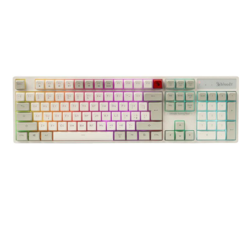 Клавіатура Bloody B230N White (B230N (White))